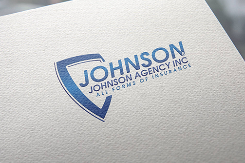 Johnson Johnson Agency INC logo on a paper